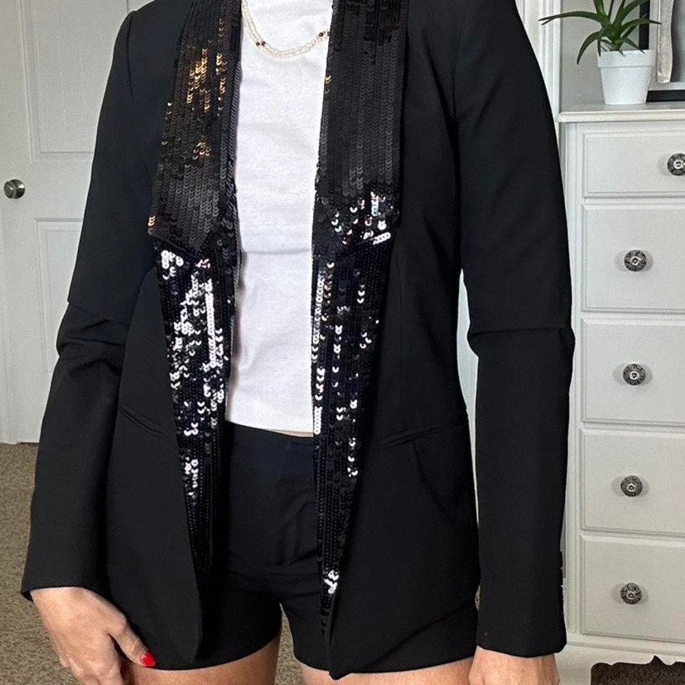 Michael Kors Black Tailored Blazer